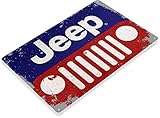 Tinworld TIN Sign Jeep Retro Garage Sign Auto Shop Jeep Sign C700