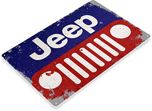 Tinworld TIN Sign Jeep Retro Garage Sign Auto Shop Jeep Sign C700