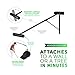 Golf Swing Trainer PRO-HEAD - Wall or Tree Golf Training Aid Equipment for All Golfers - Posture Correcting Tool - Fix and Keep a Steady Head, Maintain Spine Angle - Practice Indoor & Outdoor