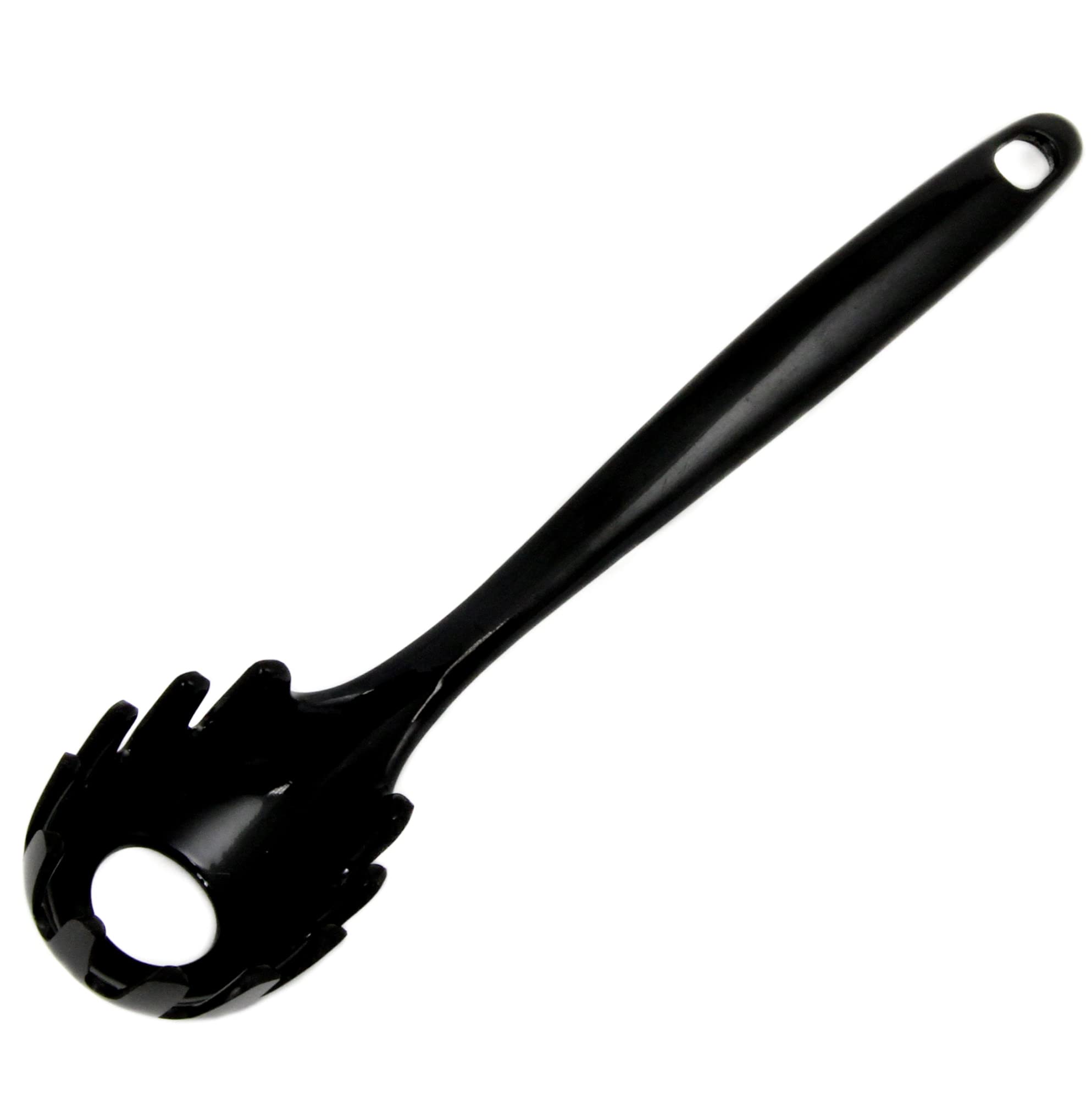 Photo 1 of Chef Craft Basic Melamine Spaghetti/Pasta Fork, 11 inch, Black