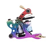 Anself Pro Tattoo Machine Gun Shader Liner 10 Wrap Coils
