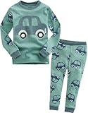 Vaenait Baby 12M-7T Kids Boys Sleepwear Pajama 2pcs Set Mini Car