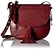 Fossil EMI Large Saddle Bag, Wine