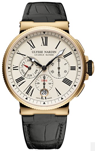 Ulysse Nardin Marine 1532-150/40 - Cronógrafo marino (oro rosa)