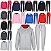 A2Z 4 Kids Plain Tracksuit Contrast Hoodie with Joggers Jogging Sweatpants Pants Sports Activewear Set Girls Boys Age 2-13Yrs