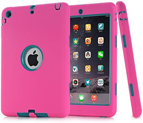 Zermu Ipad Miniケース Ipad Mini 2ケース Ipad Mini 3ケース 3イン1 高耐久 耐衝撃 頑丈なカバー シリコン ハードpcバンパー 耐衝撃 衝撃吸収性 アーマーディフェンダーケース Ipad Mini 1 2 3用 Work Openfoxx In