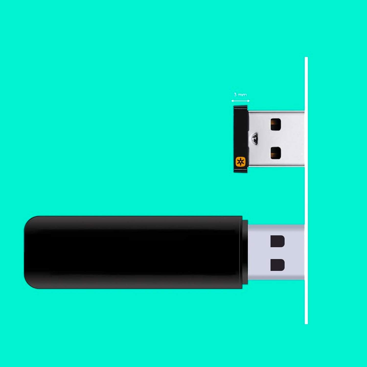 Logitech USB Unifying Receiver, 2.4 GHz Wireless Technology - Image 5