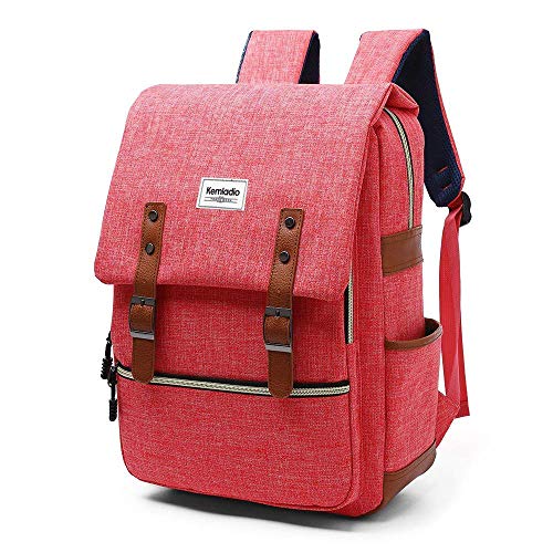 Vintage Laptop Backpack, Kacat 15.6 Inch Canvas Backpack with Laptop