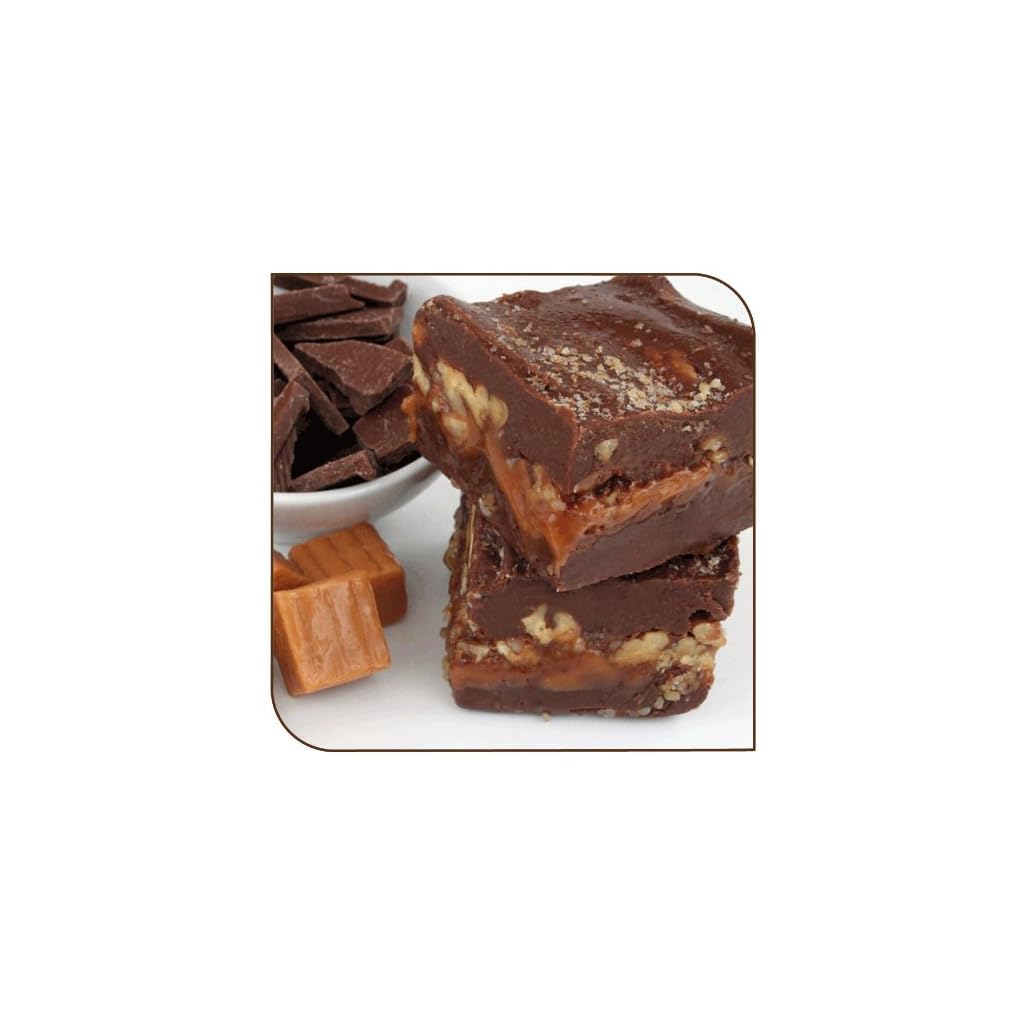 Mo’s Fudge Factor, Chocolate Caramel Pecan Fudge 16 Ounces Sugar Wars & Sweet Delights