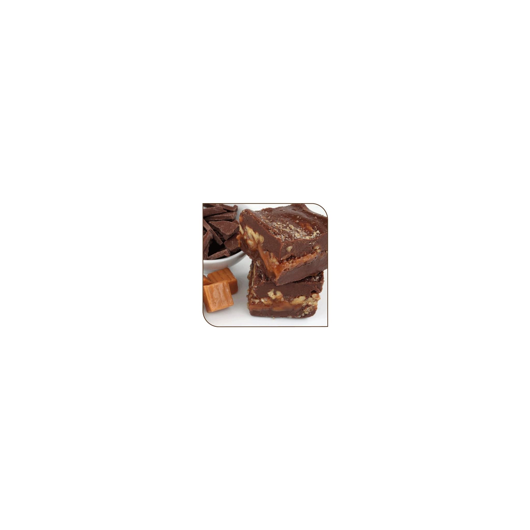 Mo’s Fudge Factor, Chocolate Caramel Pecan Fudge 16 Ounces Sugar Wars