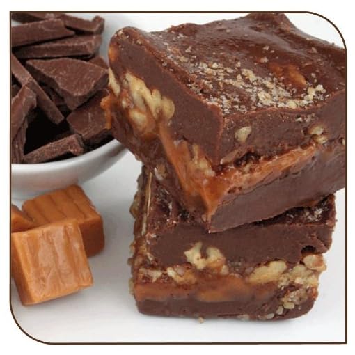Mo’s Fudge Factor, Chocolate Caramel Pecan Fudge 16 Ounces Sugar Wars & Sweet Delights