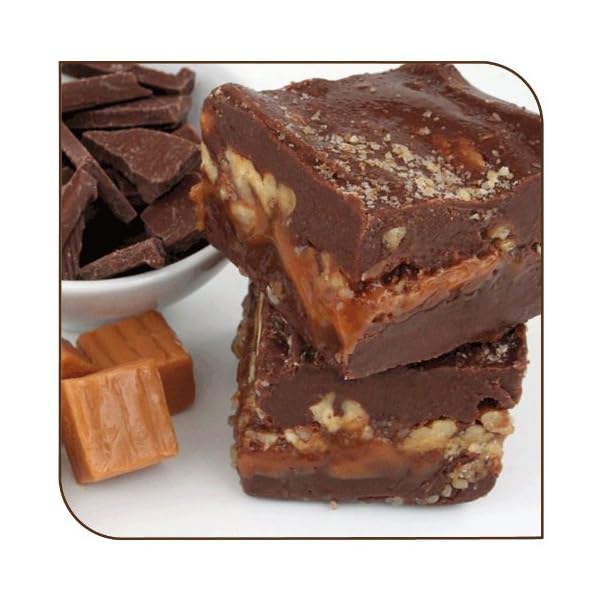 Mo’s Fudge Factor, Chocolate Caramel Pecan Fudge 16 Ounces Sugar Wars