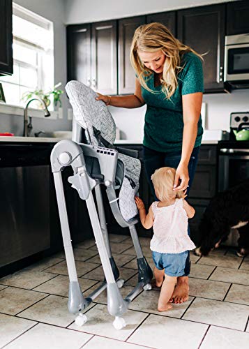 Safety 1st High Chairs for Babies and Toddlers, 3-In-1 Grow and Go with Tray and Adjustable Seat, Birchbark