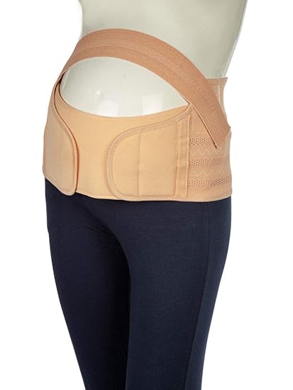 Mee Mee Pre and Post Natal Maternity Corset Belt (L, Pink)