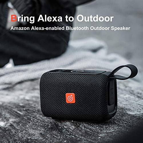 DOSS [Upgrade] E-go Alexa-Enabled Portable Bluetooth Speaker with