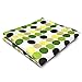 Shlax & Wing Mens Pocket Square Dots Green Black White Handkerchieves Silk Hanky