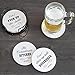 Kartis Iron Metal Drink Coasters Holder | 4.15 Inch Black Holder for Drinks Coaster | Hold Up to 6 Piece Round Coasters Made of Ceramic, Marble, Steel, Cork, Felt, Slat, Silicone, Leather, Wood