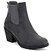 Women's Knee High Riding Boots Lace Up Buckles Winter Combat Boots Black 8