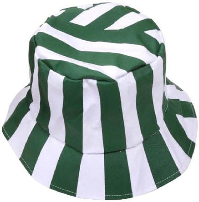 White and green bucket hat Clearance