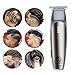 Pro Hair Bear Trimmer with T-Blade, BESTGOMG Cordless Hair Beard Mustache Body Grooming Kit with USB Rechargeable Lithium Ion and LED Display, for Contouring, Shaving, Sculpting, and Trimming