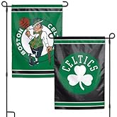 NBA Boston Celtics Garden Flag, 11"x15", Team Color
