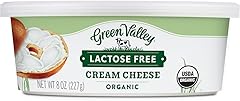Green Valley Lactose Free Organic Cream Cheese, 8 Ounce tub