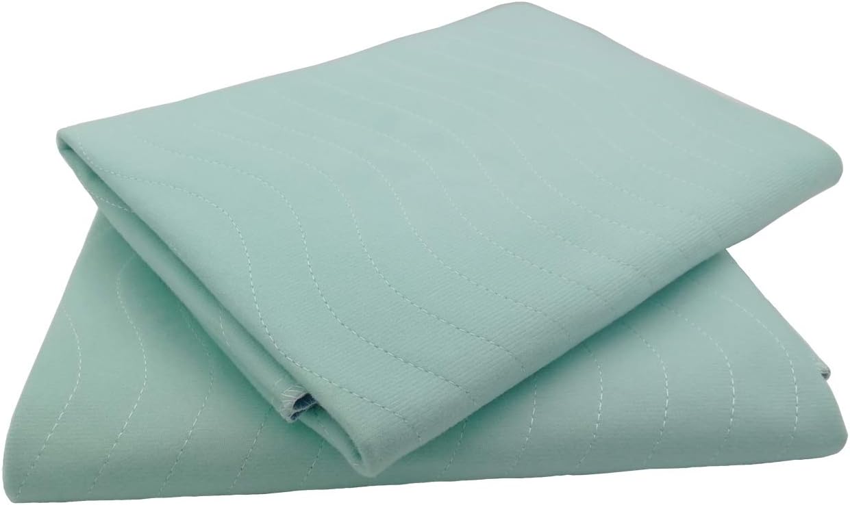 ZISU Pack of 2 Ultra Soft Underpads 36''x 48'',Washable and Reusable Incontinence Bed Sheet Protector for Adult, Child, or Pets: Health & Personal Care
