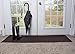 Ritz Accent Door Rug Runner with Non-Slip Latex Backing, 20-Inch by 60-Inch Kitchen & Bathroom Runner Rug, Chocolate Brown