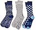 Puentes Denver Colorful Mens Dress Socks - 3 Pack Set - Fun Patterns Polka Dot Gift Boxed - Size 7-12