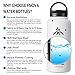 32 oz Stainless Steel Water Bottle, Fnova Flask Insulated Double Walled Vacuum Thermos, Wide Mouth bouns Protective Pouch/Carry Cover and Coffee Lid, BPA-Free, Cold 24 Hrs / Hot 12 Hrs (32oz White)
