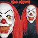 Halloween Scary Clown Mask Pennywise Stephen King's It Mask Halloween Horror Decoration for Adults