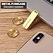 PANGUK 128GB USB 3.0 Flash Drives Pen Drive Memory Stick Thumb Drive USB Drives (128GB Gold)