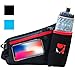 Georo Fit Hydration Running Belt With 22oz Insulated Water Bottle | Fanny Waist Pack | Fuel Belt For Men and Women Fits Iphone X 6 7 8 Plus