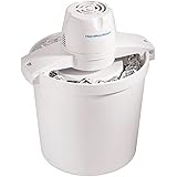 Hamilton Beach 68330N Automatic Ice Cream Maker, 4 Quart, White
