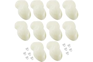 BOATSHIP 10PCS ABS Car Painting Speed Shape Display Show Model for Window Tint Painting Wrapping Sample Exhibition Display White