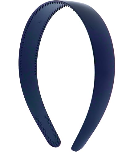 Amazon.com : Huachi Navy Blue Headbands for Women 1 Inch  display picture 3