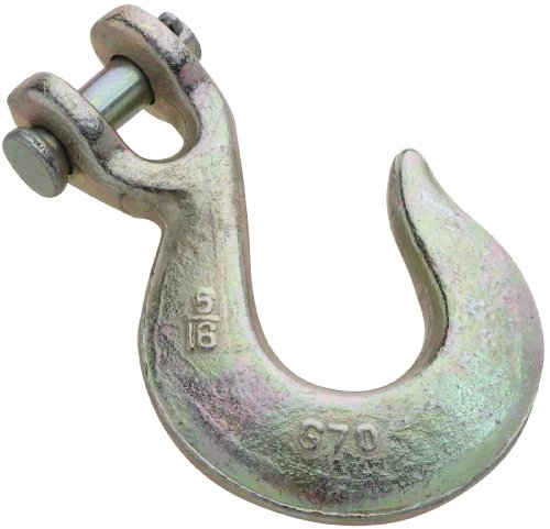 UPC 038613282100, Stanley National Hardware 3254BC 5/16&quot; Clevis Slip Hook in Yellow Chromate