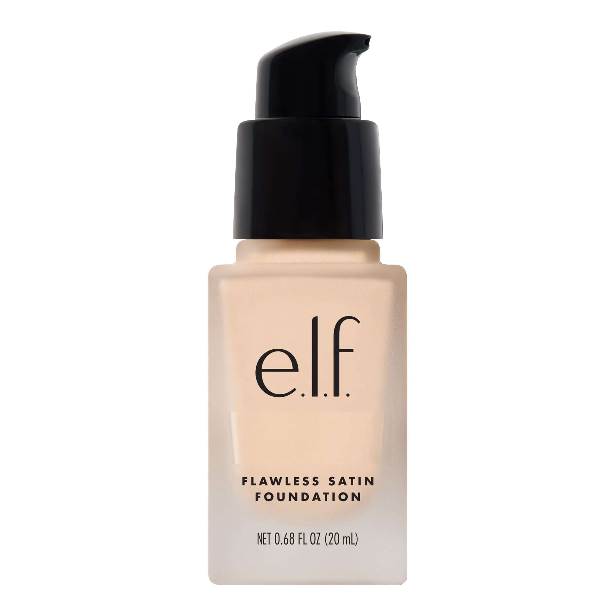 e.l.f. Flawless Finish Foundation, Lightweight & Medium Coverage, Semi-Matte Finish, Vegan & Cruelty-Free, Snow, 20ml — image 1