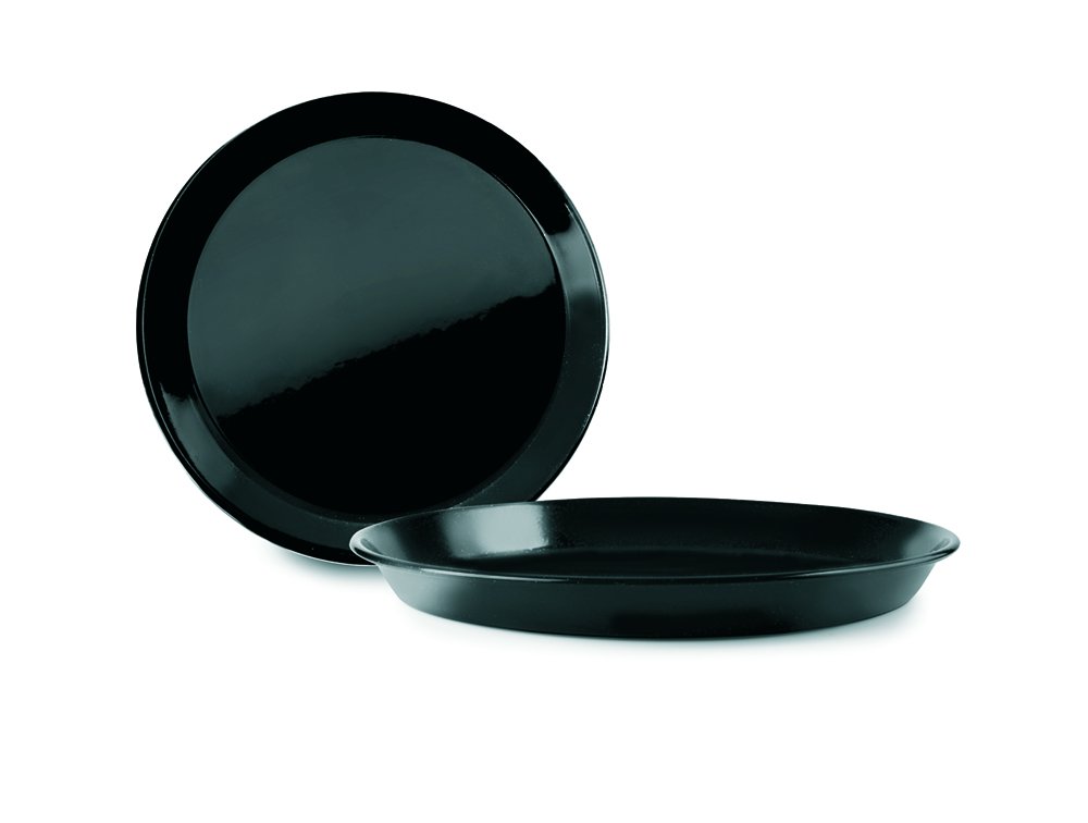Ibili Tart Pizza Mould Vitroclass, Steel, Black, 28 x 29 x 3 cm