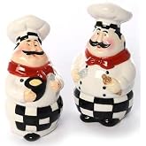 Bonita Home Chef Salt and Pepper Shaker Set