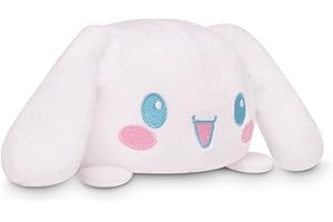 TeeTurtle - The Officially Licensed Original Sanrio Plushie - Cinnamoroll - Cute Sensory Fidget Stuffed Animals That Show Your Mood