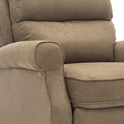 GOOD & GRACIOUS Recliner Chair, Modern Reclining Armchair with Plush