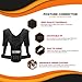 Posture Corrector for Women Men Comfortable Posture Brace for Slouching & Hunching Back Strap for Posture Adjustable Posture Straps (Regular)
