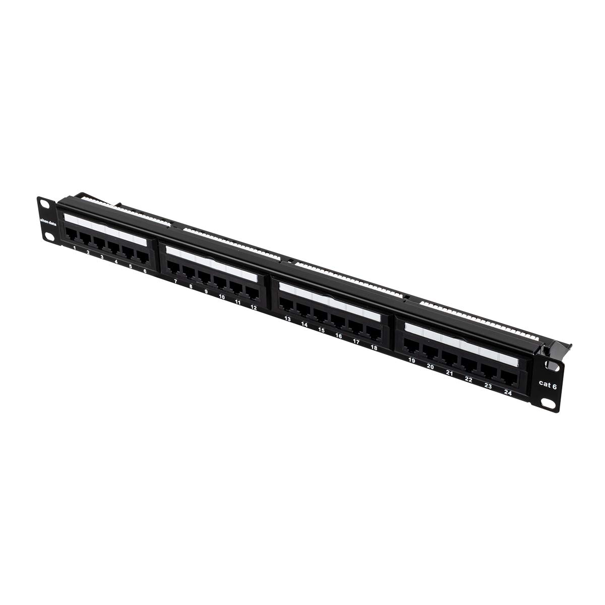Aiten Data Patch Panel, 24 Port Cat 6 UTP Cabinet Rack Parking Panel