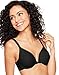 Hanes Women's Ultimate T-Shirt Soft Front Close Underwire, Black, 36C