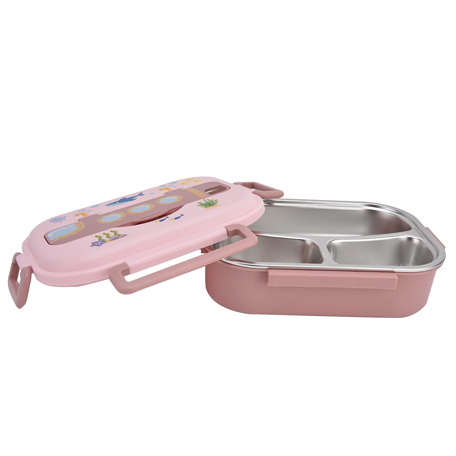 Photo 1 of 01 Lunch Box, Compartment Convenient Bento Boxes for Adults with Inner Compartment for Home for Family(default)