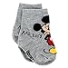 Mickey Mouse Baby 6 pk Socks (0-6M, Mickey Blue Crew)