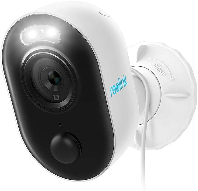 Reobiux Telecamera Wi-Fi Esterna 1080P Con PTZ 355° E 90° – Tracciamento Automatico, Visione Notturna A Colori, IP66, Supporta 5GHz E Scheda SD 128GB
