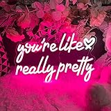 ZPLNOSIN You are Like Really Pretty Neon Sign for