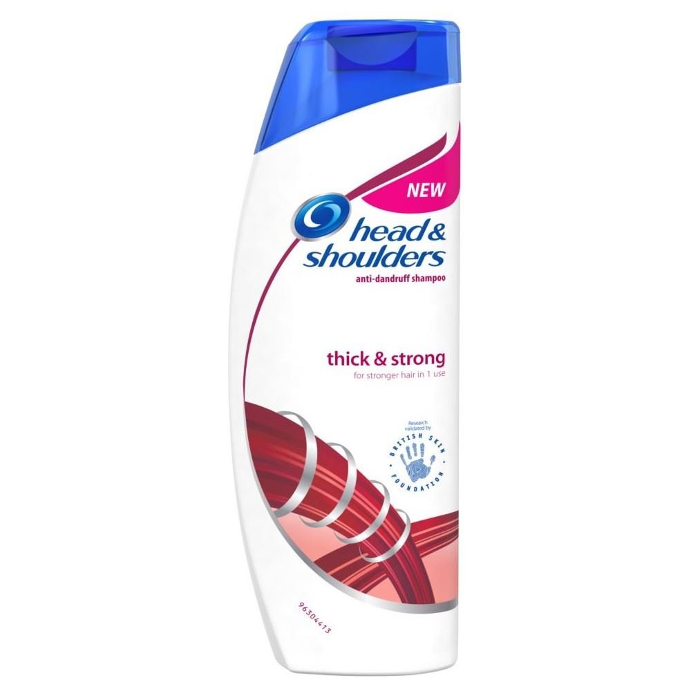 Head & Shoulders Thick & Strong Shampoo (500 ml) Packung mit 2